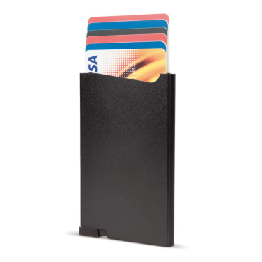 Aluminum card holder, Black, product image (2)