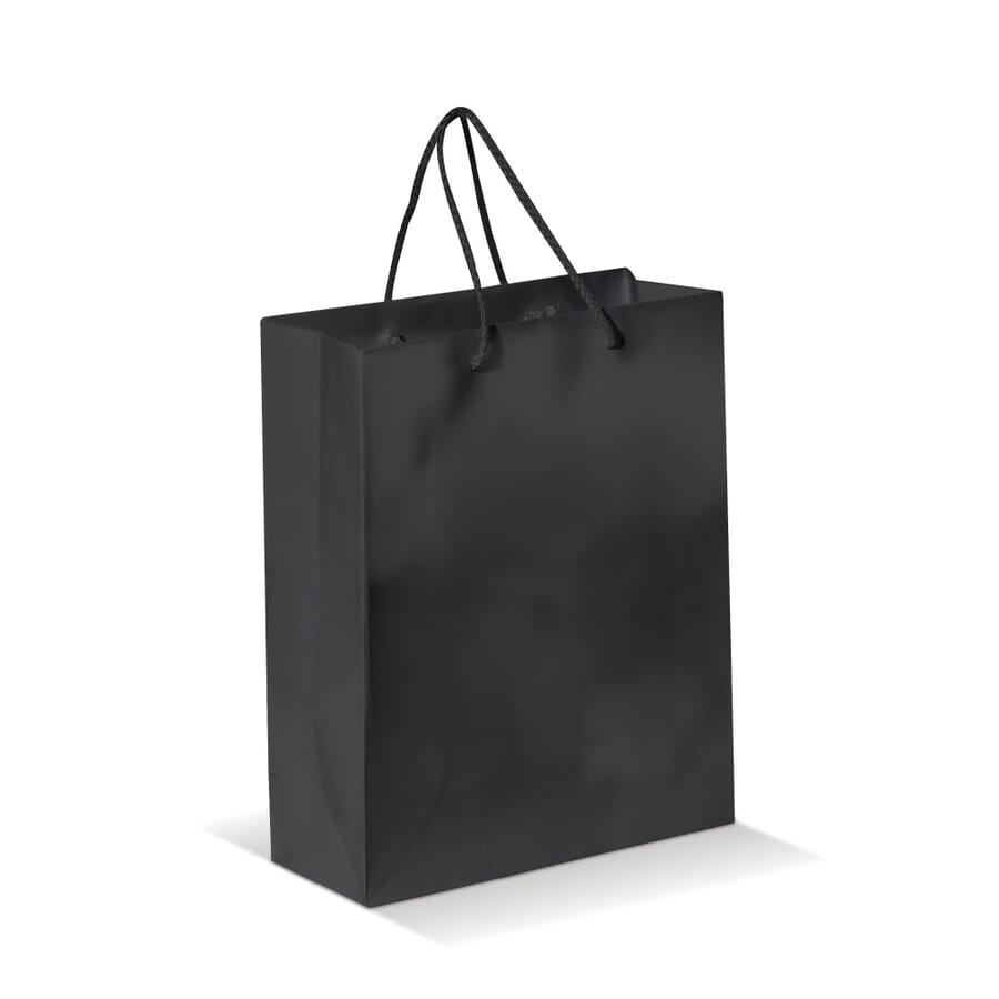 Paper bag medium, Black, product image (1)