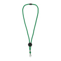Paracord lanyard, Green