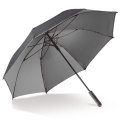 Deluxe 25 double canopy umbrella auto open, Black / Grey