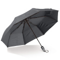 Foldable 22” umbrella auto open, Black