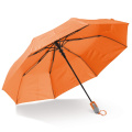 Foldable 22” umbrella auto open, Orange