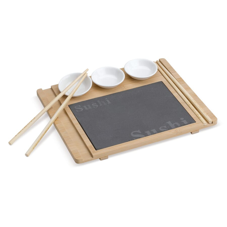 Sushi serving set, Wood, product image (1)