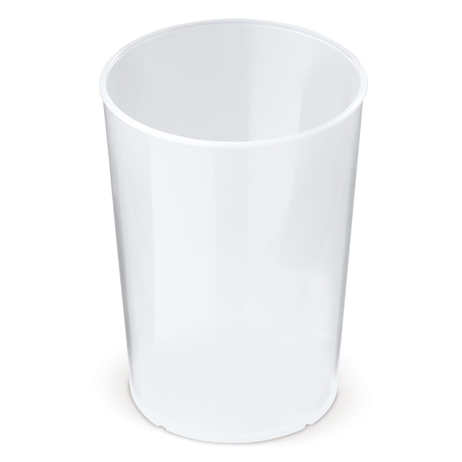 Ecologic cup biobased 250 ml, Transparent, product image (1)