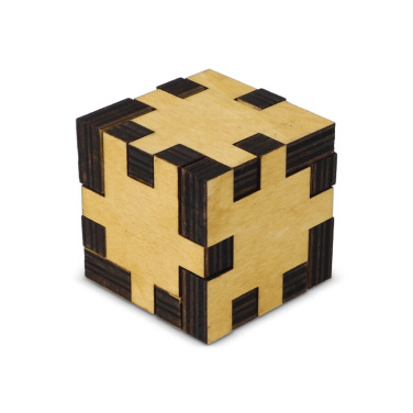 Wooden cube puzzle, Wood / Wood, product image (3)