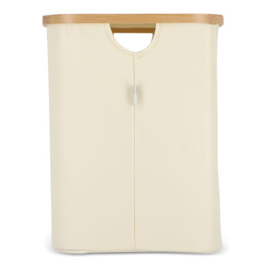 InSideOut folding basket with lid Sogne 40.5 x 33 x 42 cm rPET, Ecru, product image (3)