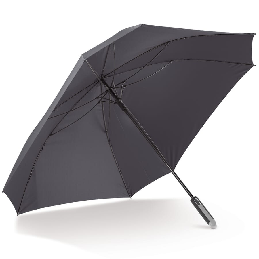 Deluxe 27” square umbrella auto open, Black, product image (1)
