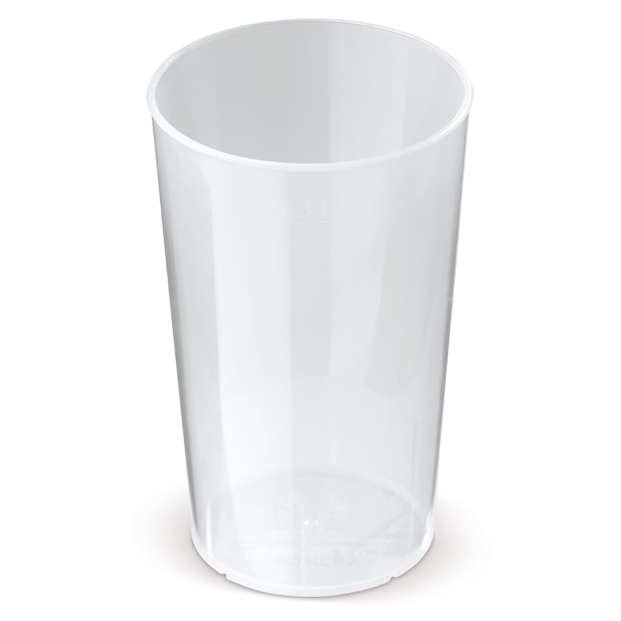 Ecologic cup PP 300 ml, Transparent, product image