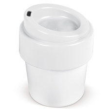 Coffee cup Hot-but-cool with lid 240 ml