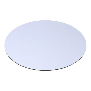 Round sublimation mousepad 20 cm, White, product image (4)