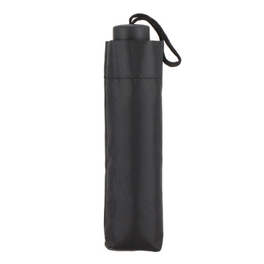 Congo 190T Pongee 21" Foldable umbrella, Black, product image (3)