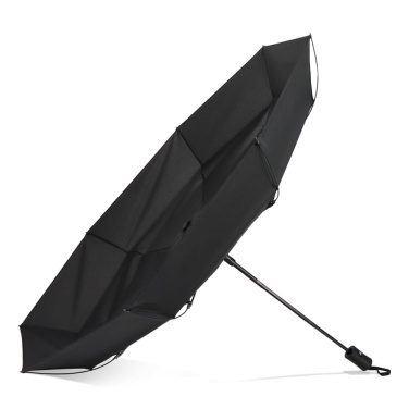 Daintree 190T Pongee 21.5" Foldable windproof umbrella Auto open, Black, product image (2)