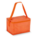 R-PET 6 Can cooler bag non-woven 20x 13 x 12.5 cm 75g/m², Orange