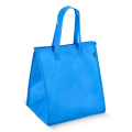 R-PET Cooler bag non-woven 33x 25.5 x 37 cm 75g/m², Light Blue