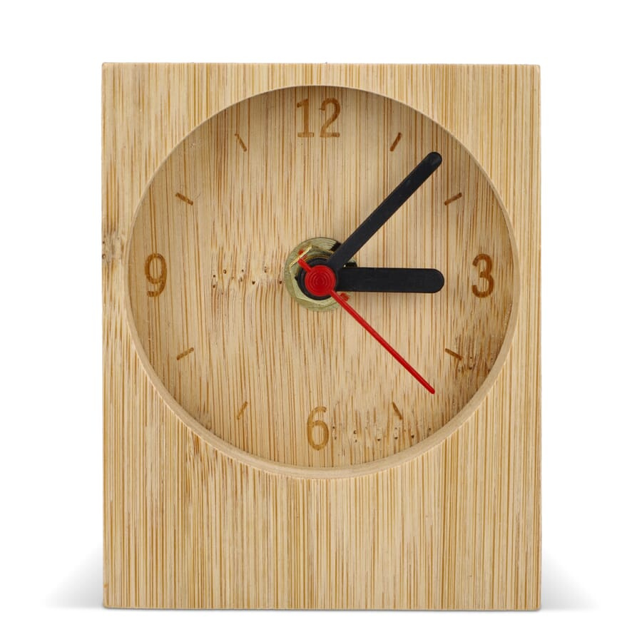 Rectangular desk clock, Nature, product image (1)