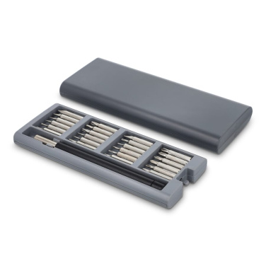 24-in-1 Precision Screwdriver set with organizer, Grey, product image (4)
