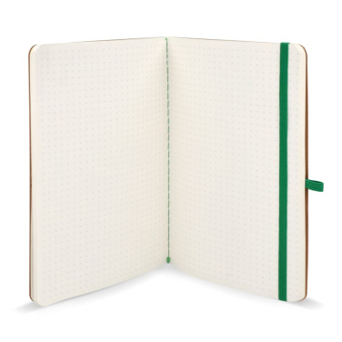 Soft cover notebook Kraft paper A5, Green, product image (3)