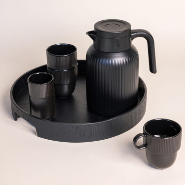 Sagaform Trine Thermo Jug (recycled) 1.5 L, Black, product image (4)
