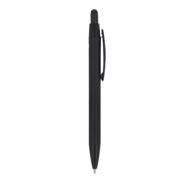 Ballpen Alaska softtouch with stylus R-AL, Black, product image (3)