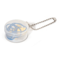 Earplugs with cord, Blue / Yellow