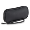 rPET PU coated 210D Kyra organizer bag 20 x 11.5 x 2 cm, Black