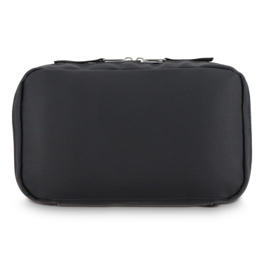 rPET PU Coated 210D Napa Organizer Bag 22 x 13 x 4 cm, Black, product image (2)