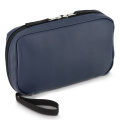 rPET PU Coated 210D Napa Organizer Bag 22 x 13 x 4 cm, Dark blue