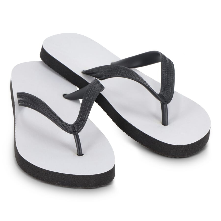 Flip Flops size S 35/38 sublimation, White, product image (1)