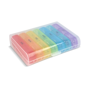 7-day Pillbox Joseph, Fluor assorti, product image (4)