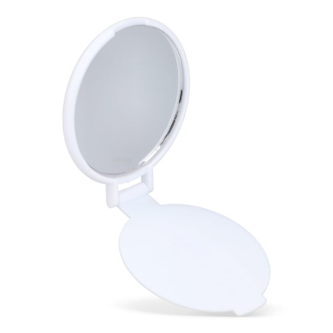 Small compact mirror Charm, White, product image (4)