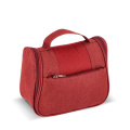 rPET 300D Kora Travel Toiletry Bag, Dark Red