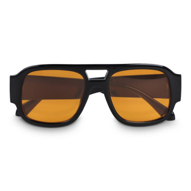 Noor Sunglasses UV400, Black / Orange, product image (3)