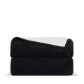 Bonded coral fleece blanket 120x150 cm (500g/m²) sublimation, Black
