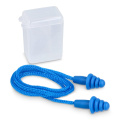 TPE Corded Earplugs EN 352-2 32 dB, Blue