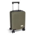 InSideOut underseat vacuum trolley with removable wheels, Olive Green