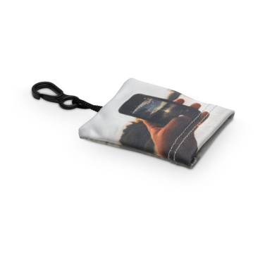 Keychain with microfiber cloth anti-bacterial, White/transparent, product image (4)