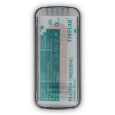 Plaster box with 5 PE plasters (56 × 18 mm), Black, product image (3)
