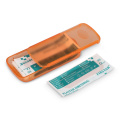 Plaster box with 5 PE plasters (56 × 18 mm), Orange