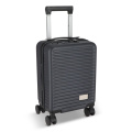 InSideOut Trolley Nordlyft, with removable wheels fits under-seat., Dark Grey