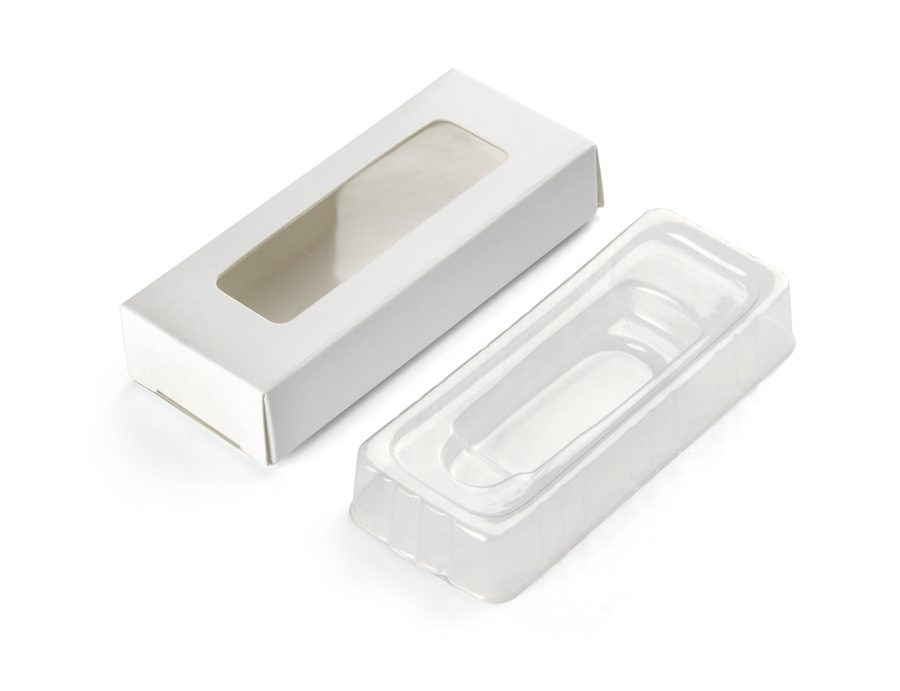 Box for USB flash drives with small tray, product image