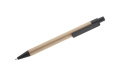 Paper ball pen TIKO, black