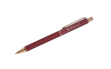 Ball pen VERNO, product image, burgundy (3)