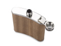 Hip flask RIDLEY 200 ml, brown