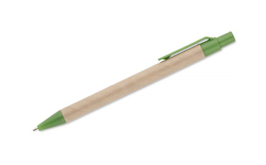 Notebook with pen SERENO, product image, green (4)