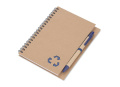 Notebook with pen SERENO, blue