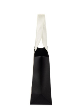 Paper bag DUNA medium, product image, black (2)