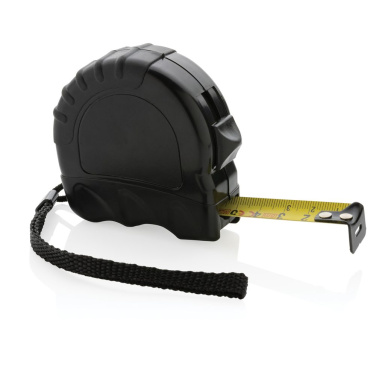 RCS recycled plastic 5M/19 mm tape, black, detail view (1)