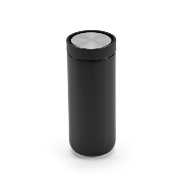 Senegal Travel Cup rSS 400ml. Double wall and 360º push lid, Black, product image (3)