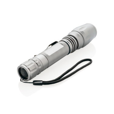 10W Heavy duty CREE torch, grey, detail view (2)