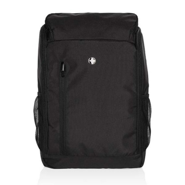 Swiss Peak AWARE™ easy access 15.6'' laptop backpack, black, detail view (2)